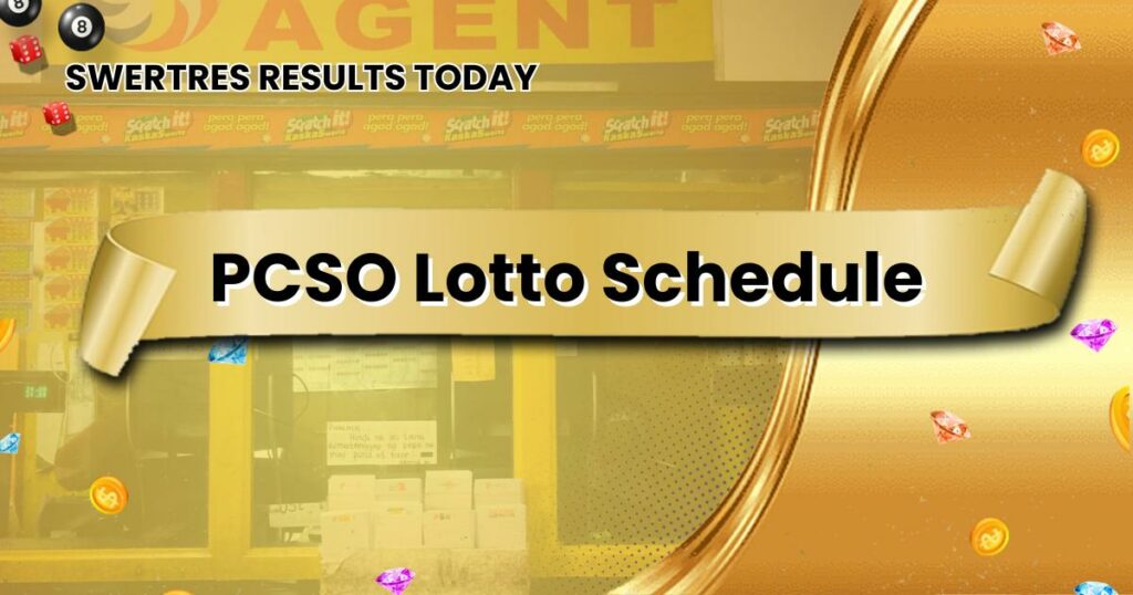 PCSO Lotto Schedule